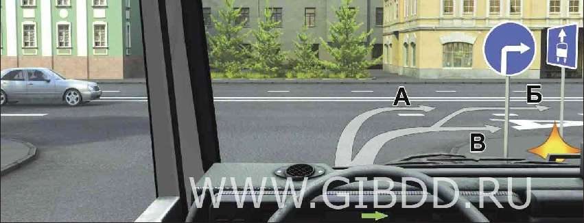 Дорожная ситуация к вопросу 16