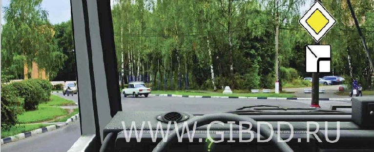 Дорожная ситуация к вопросу 7