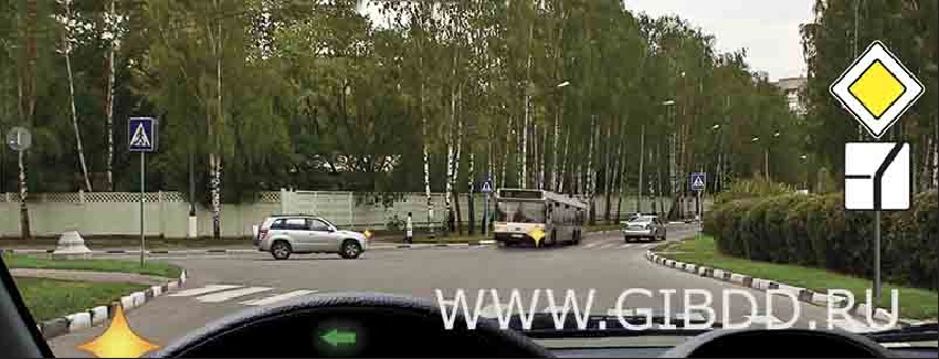Дорожная ситуация к вопросу 15