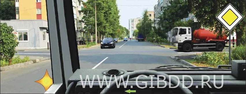 Дорожная ситуация к вопросу 15
