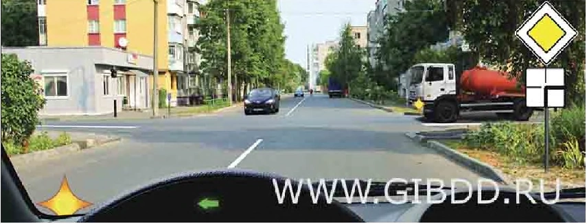 Дорожная ситуация к вопросу 15