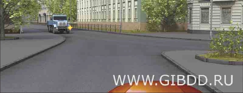 Дорожная ситуация к вопросу 14
