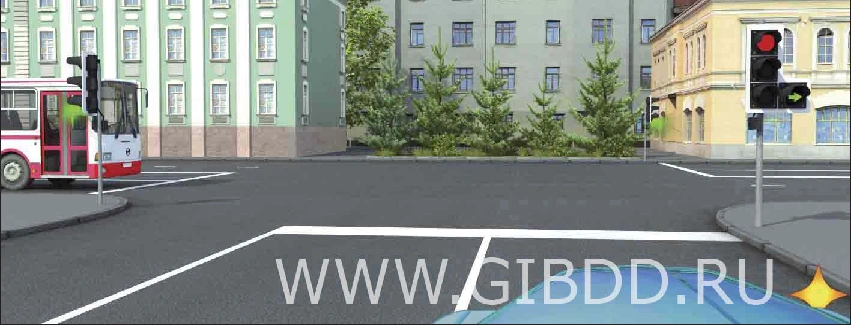 Дорожная ситуация к вопросу 13