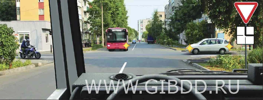 Дорожная ситуация к вопросу 15