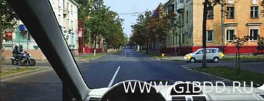 Дорожная ситуация к вопросу 14