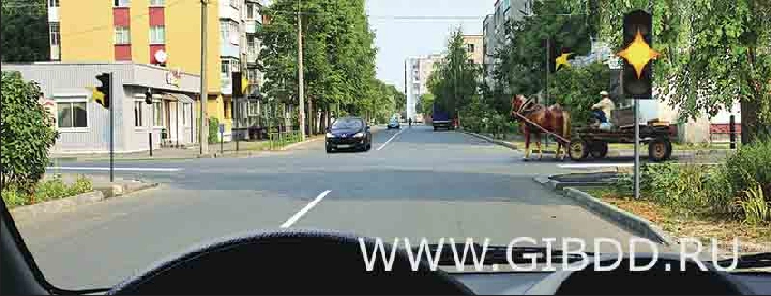 Дорожная ситуация к вопросу 14