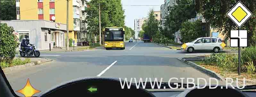 Дорожная ситуация к вопросу 15