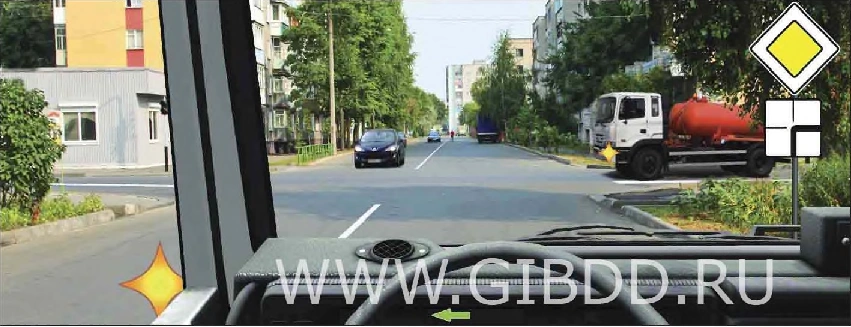 Дорожная ситуация к вопросу 15