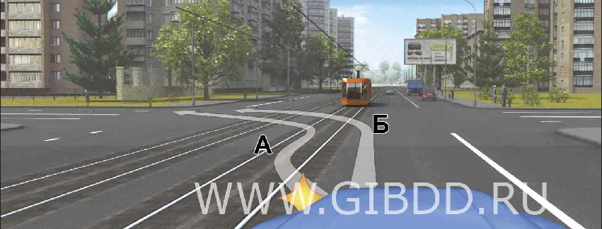 Дорожная ситуация к вопросу 8