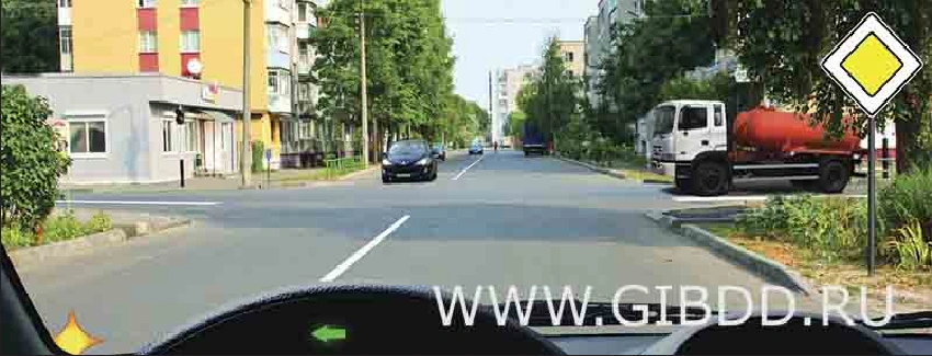 Дорожная ситуация к вопросу 15