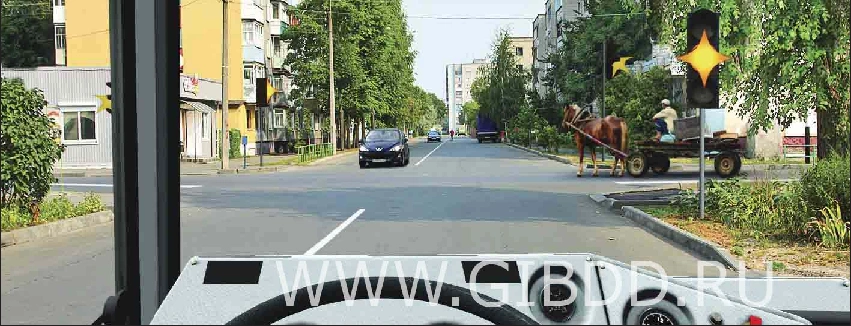 Дорожная ситуация к вопросу 14