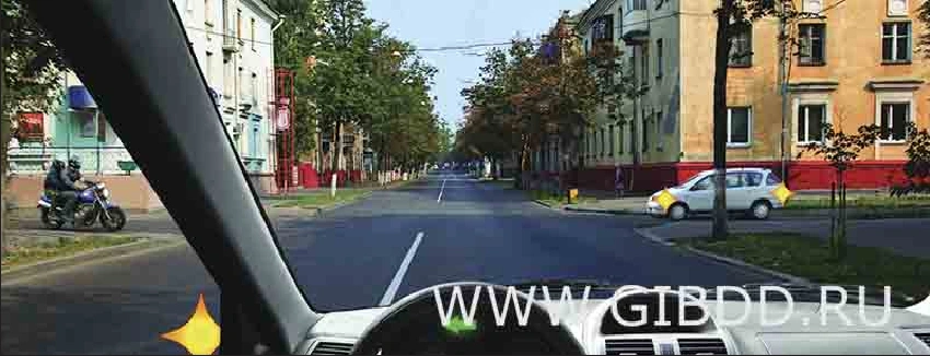 Дорожная ситуация к вопросу 14