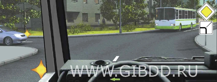 Дорожная ситуация к вопросу 15