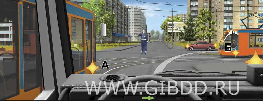 Дорожная ситуация к вопросу 13