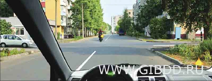 Дорожная ситуация к вопросу 14