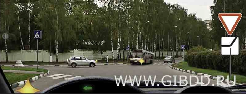 Дорожная ситуация к вопросу 15