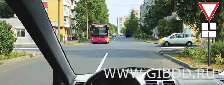 Дорожная ситуация к вопросу 15