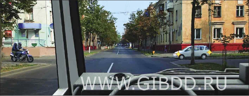 Дорожная ситуация к вопросу 14