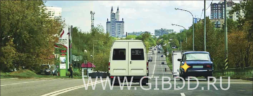 Дорожная ситуация к вопросу 8
