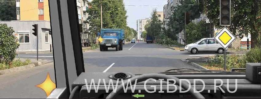 Дорожная ситуация к вопросу 15