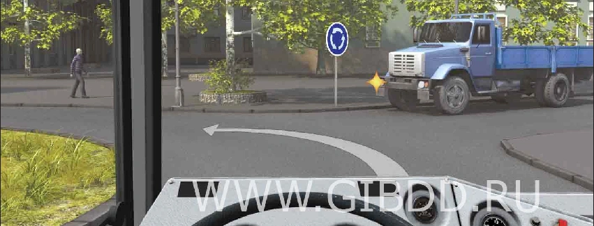 Дорожная ситуация к вопросу 14