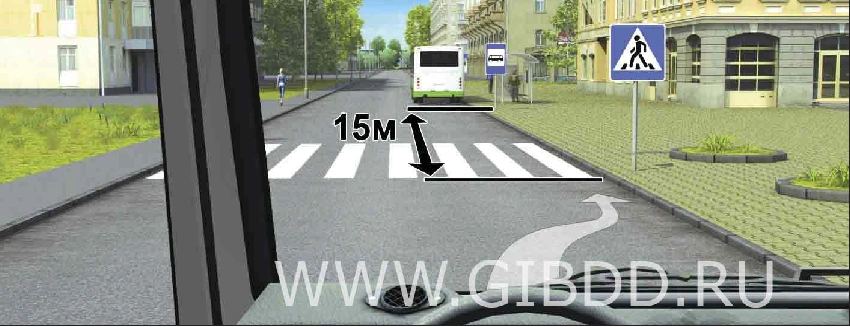 Дорожная ситуация к вопросу 12