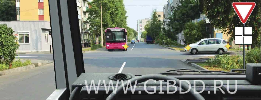 Дорожная ситуация к вопросу 15