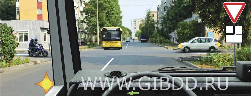 Дорожная ситуация к вопросу 15