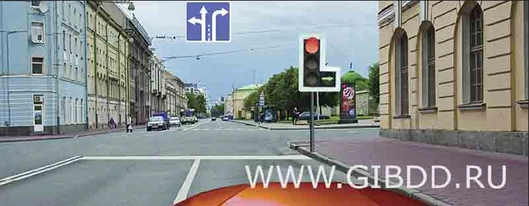 Дорожная ситуация к вопросу 6